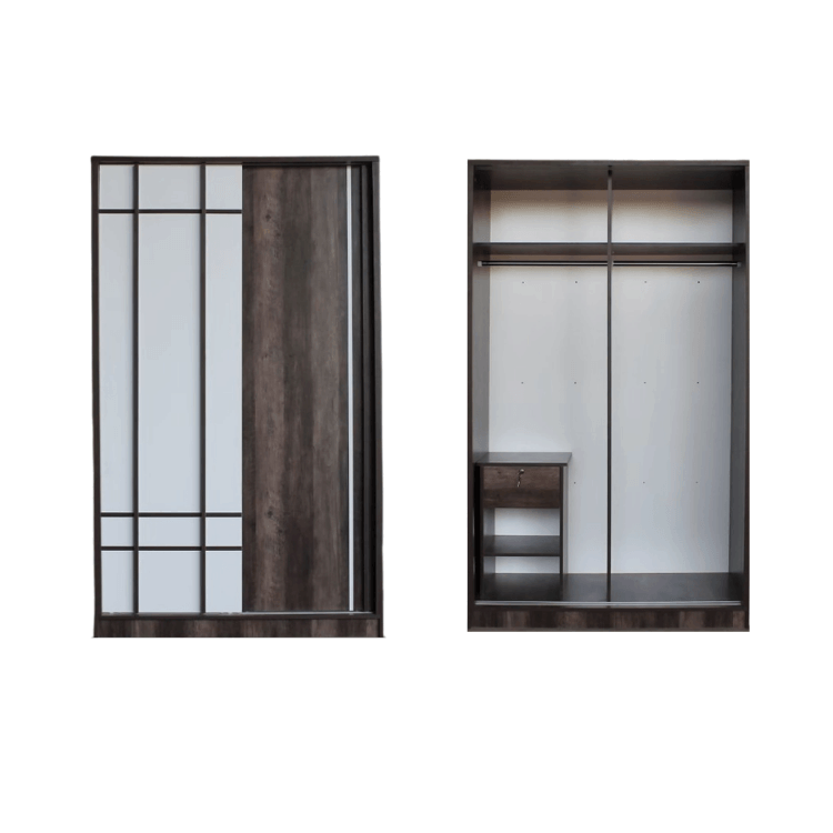 ชุดห้องนอน 5 ฟุต WISDOM DESIGN FURNITURE รุ่น NANA-M สี มอคค่า/ขาว